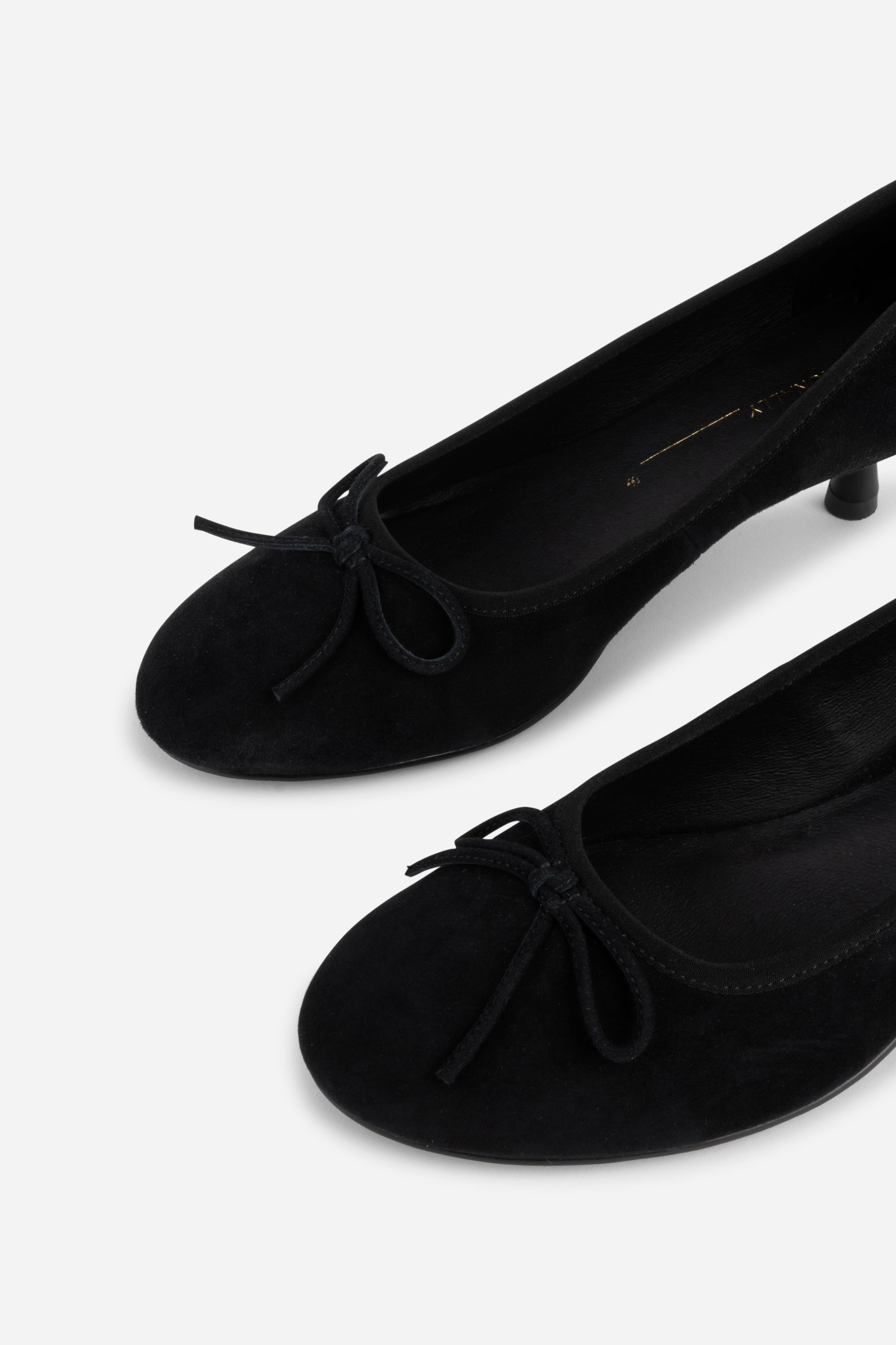 "INTENTIONALLY __________." BINA SUEDE KITTEN HEEL - MERLOT/Black