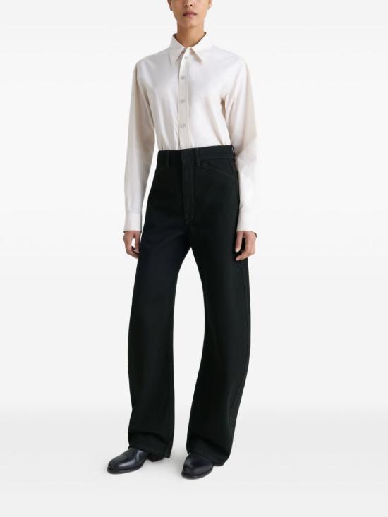 Lemaire Denim Pants - Black