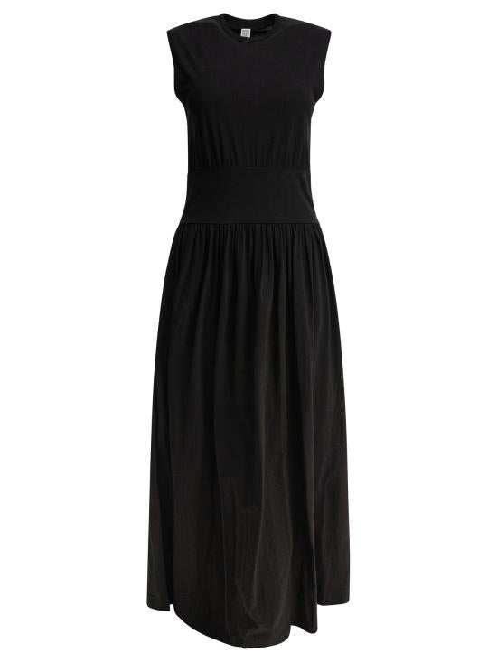 Totême Midi Dress - Black