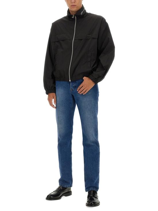 AMI UJK058PA0009001 Jacket - Black