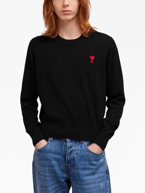 AMI ADC Sweater - Black