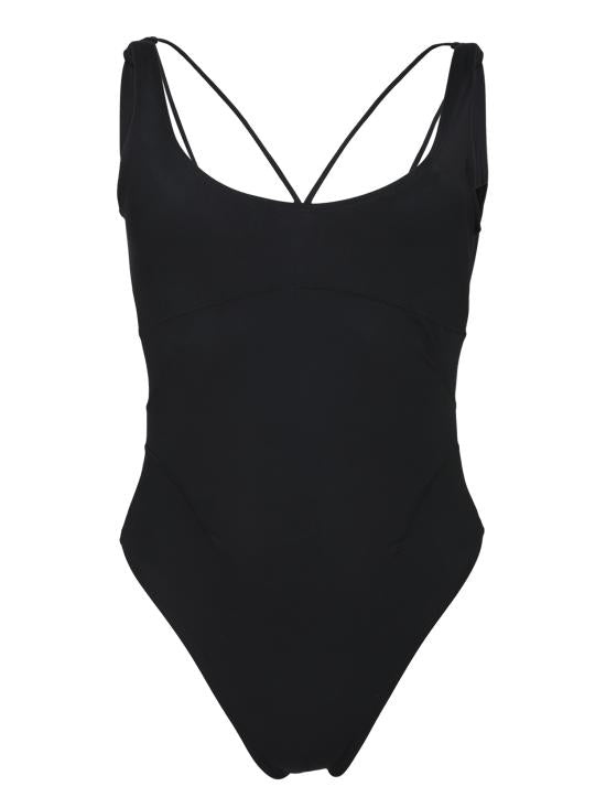 Jacquemus One-Piece Swimsuit - Black