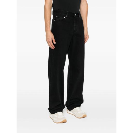 Jacquemus Denim Pants - Black