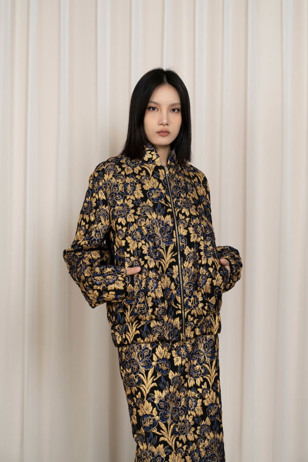 Rochas Bomber - Black