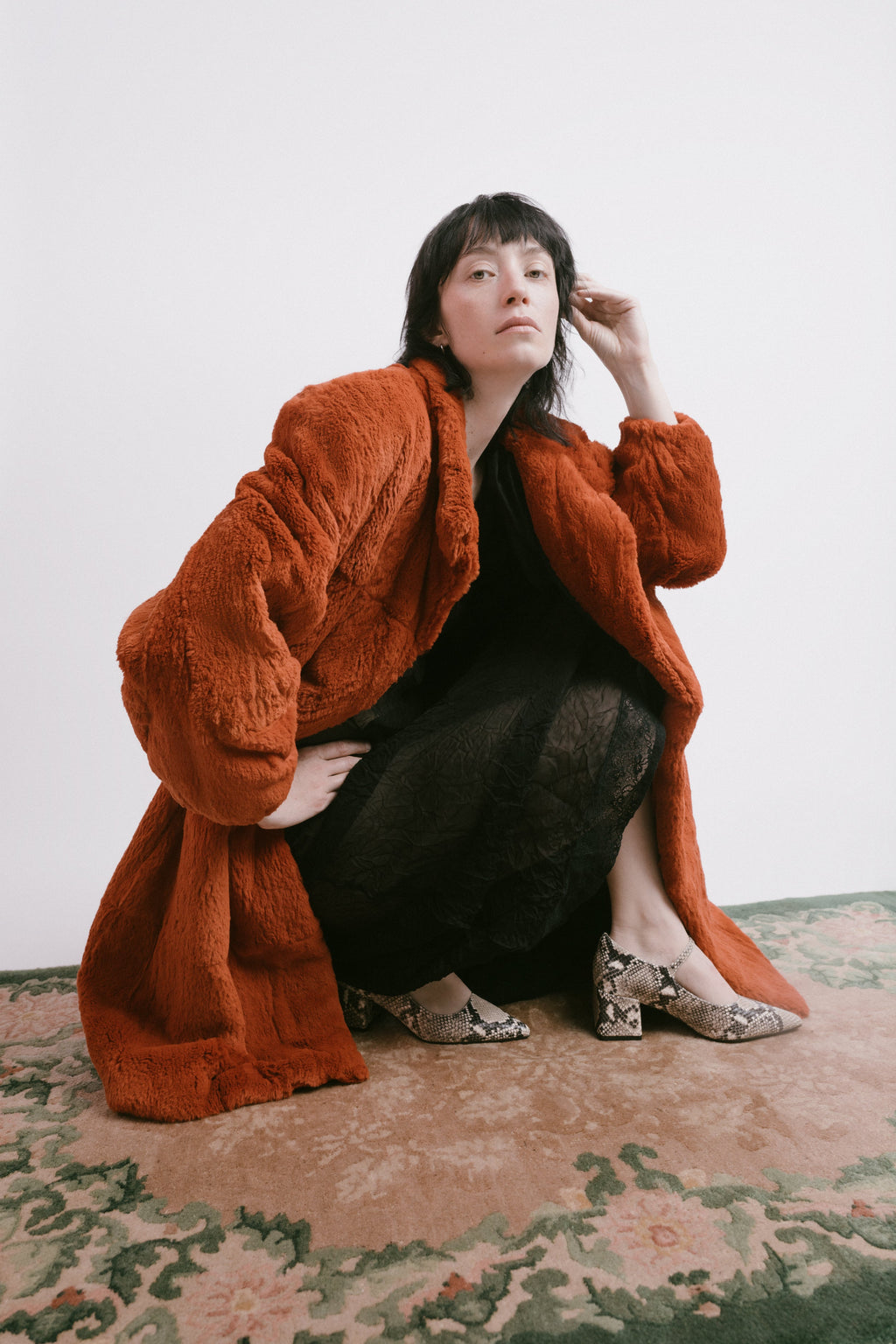 "INTENTIONALLY __________." Bond Snake Mary Jane Heel - Black White