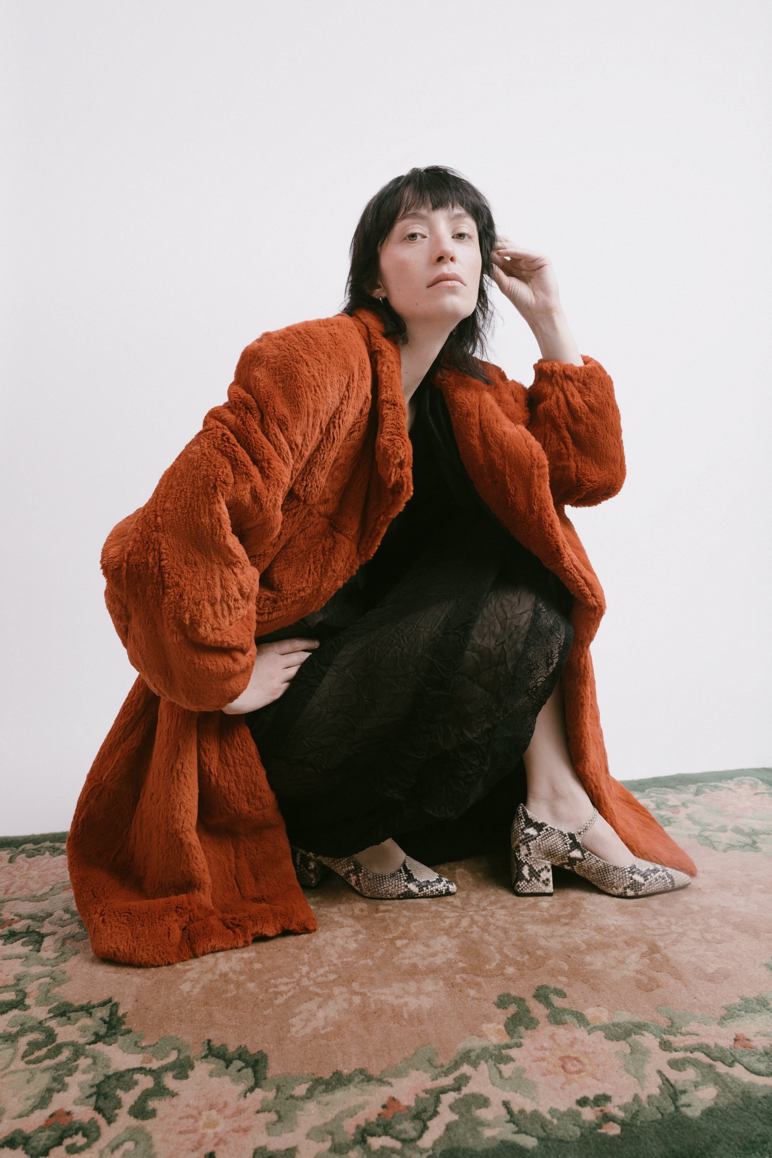 "INTENTIONALLY __________." Bond Snake Mary Jane Heel - Black White