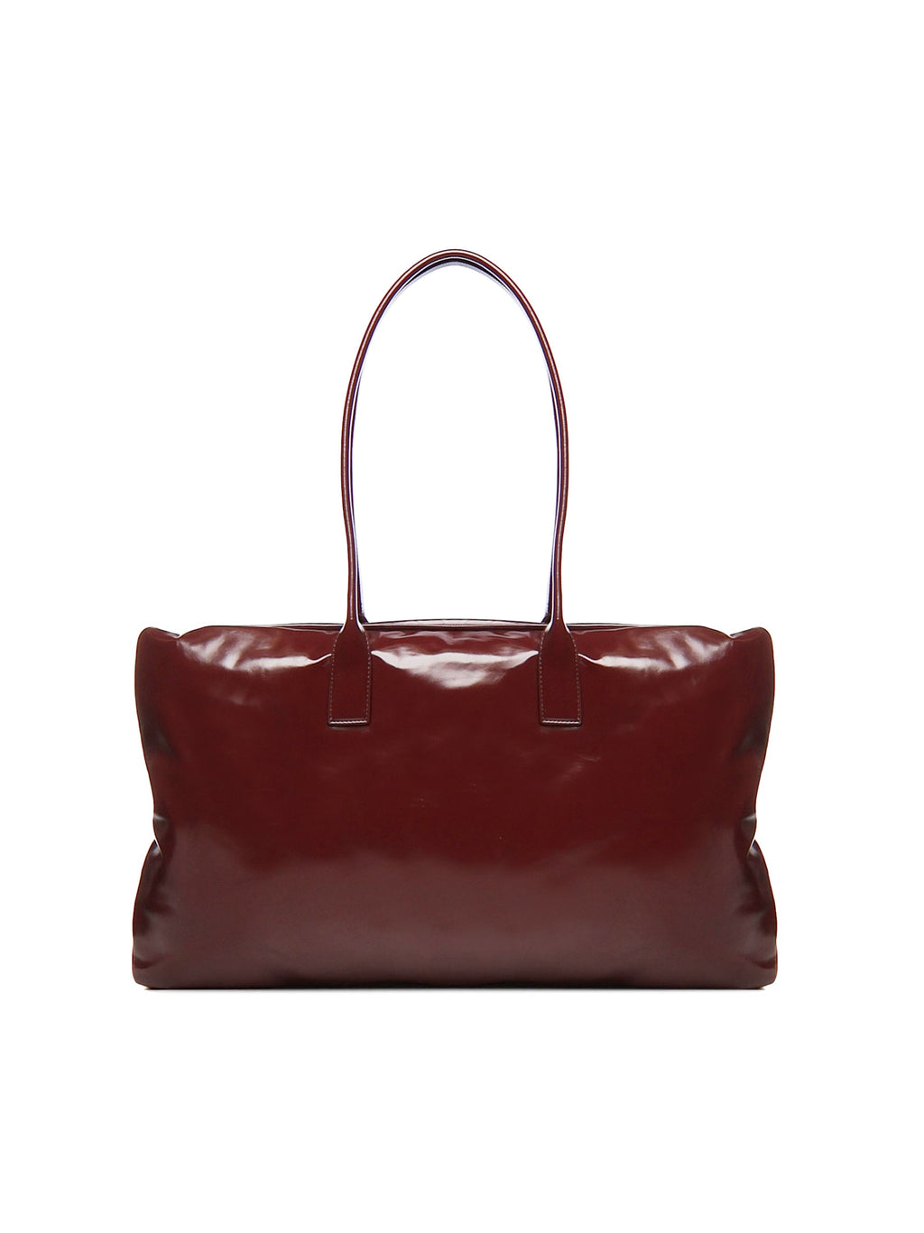 BOTTEGA VENETA Large Pillowy Shoulder Bag - Bordeaux