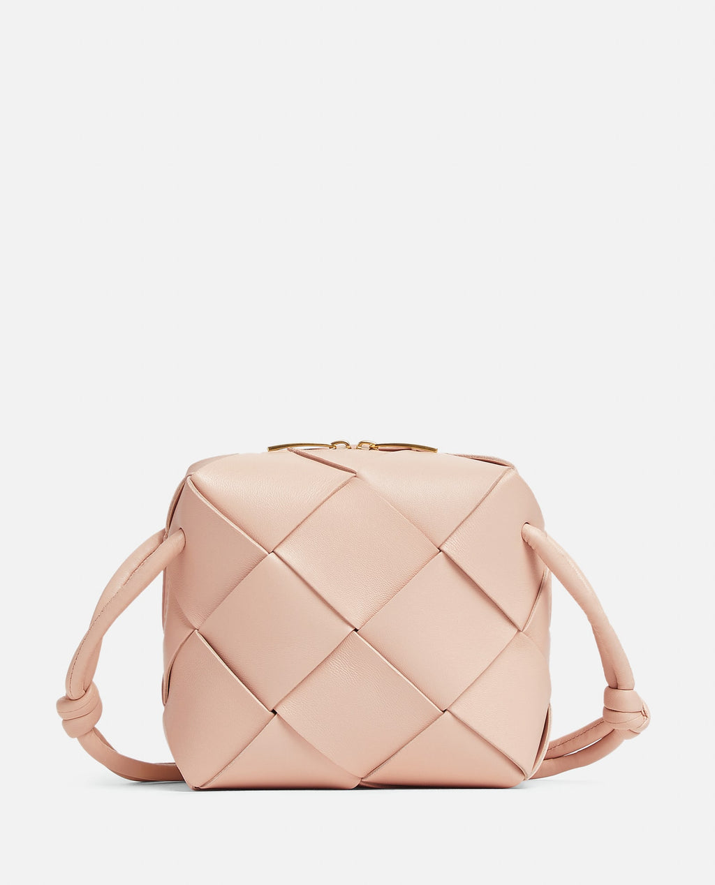 BOTTEGA VENETA Mini Cassette Camera Bag Shoulder Bag - Pink