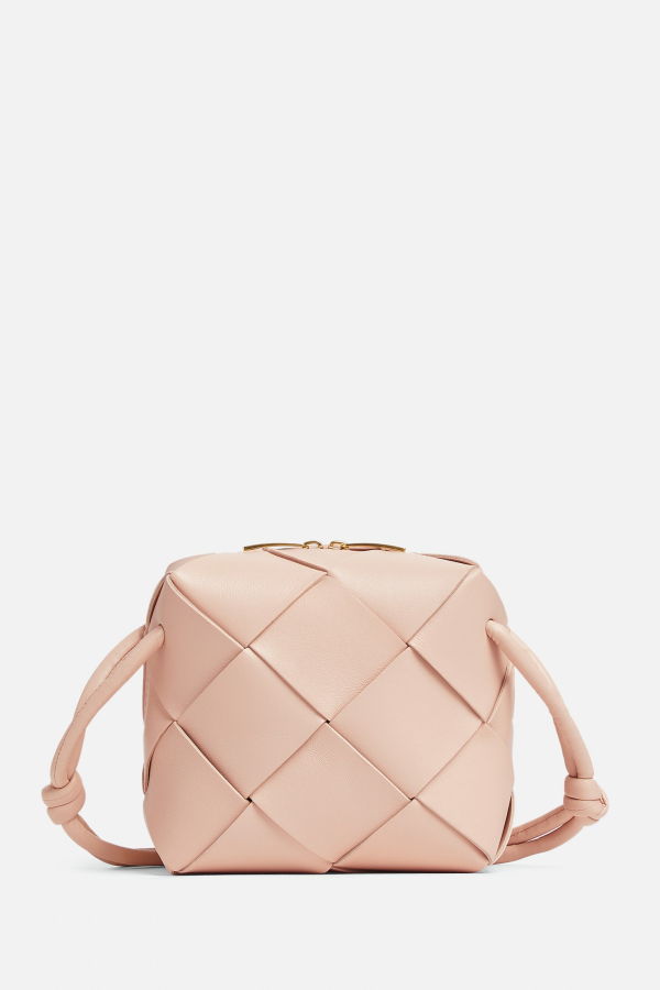 BOTTEGA VENETA Mini Cassette Camera Bag Shoulder Bag - Pink
