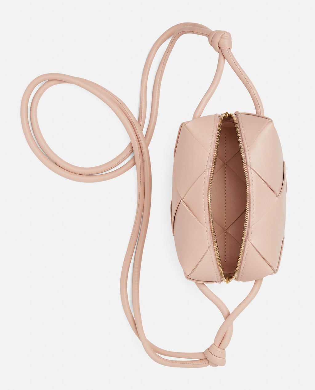 BOTTEGA VENETA Mini Cassette Camera Bag Shoulder Bag - Pink