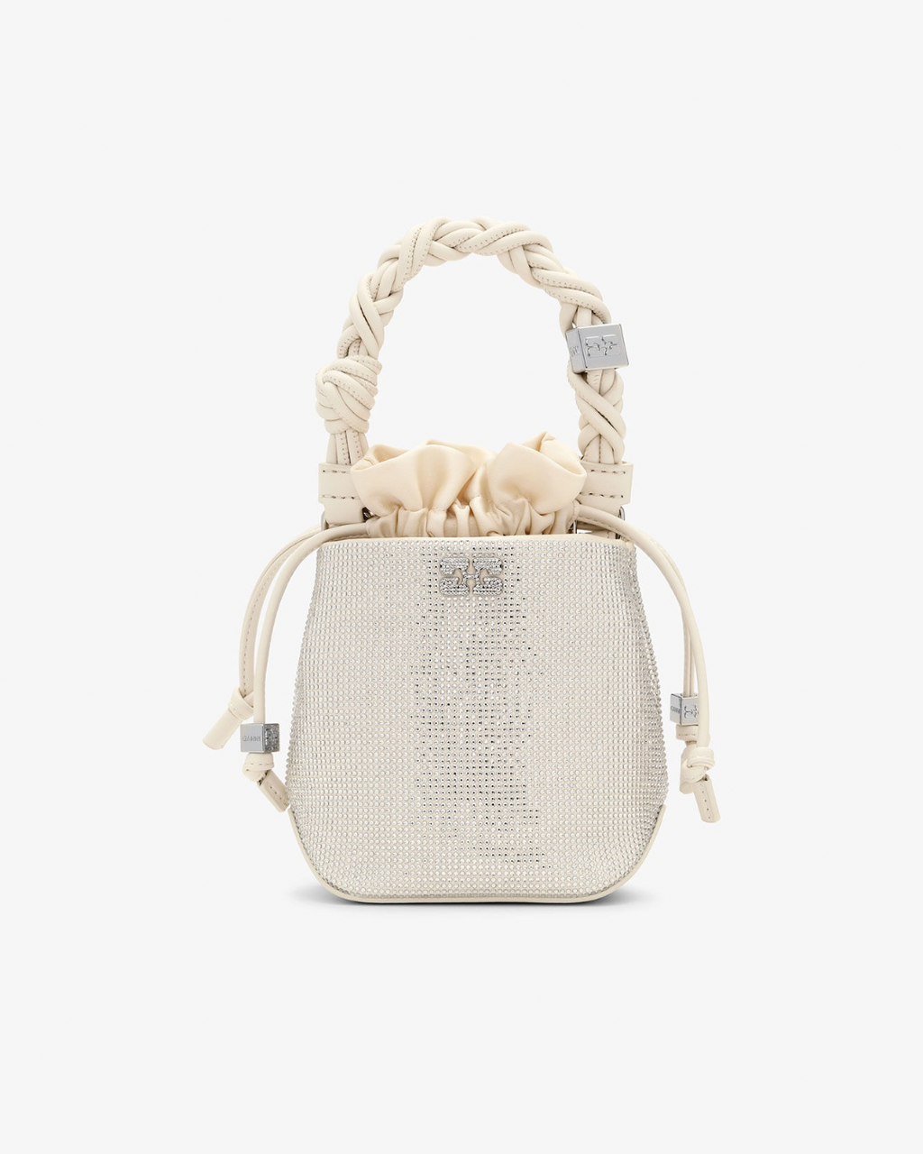 Ganni Bou Bucket Bag - Off-White