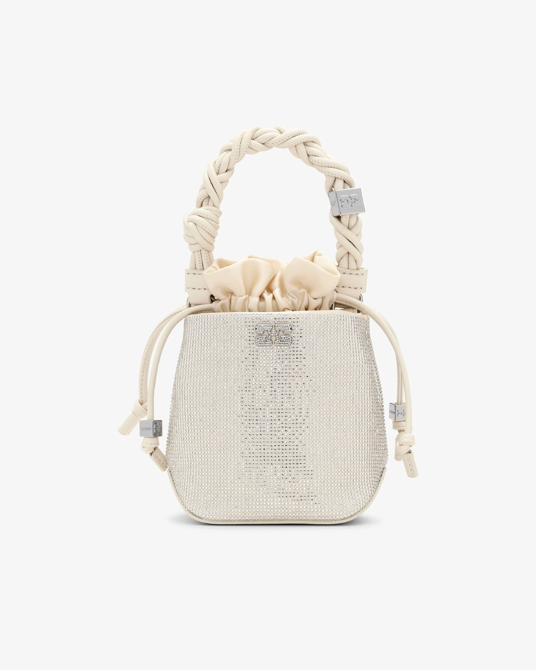 Ganni Bou Bucket Bag - Off-White
