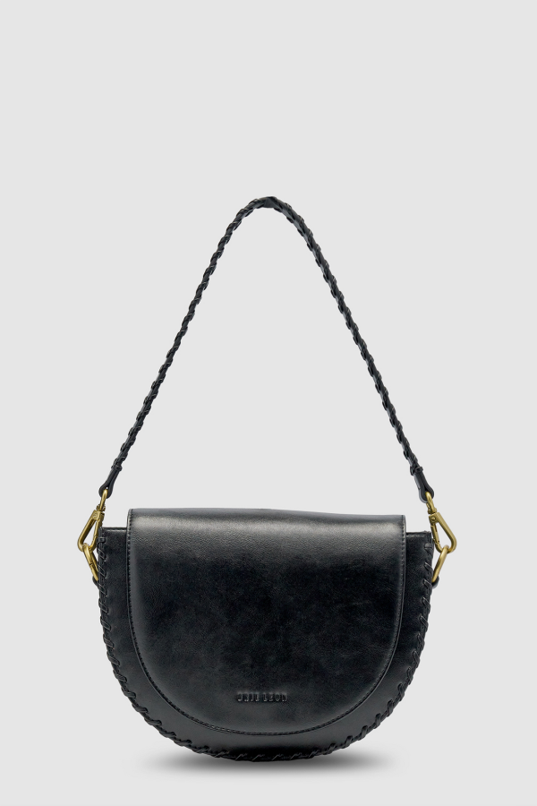 BRIE LEON Daphne Shoulder Bag Black