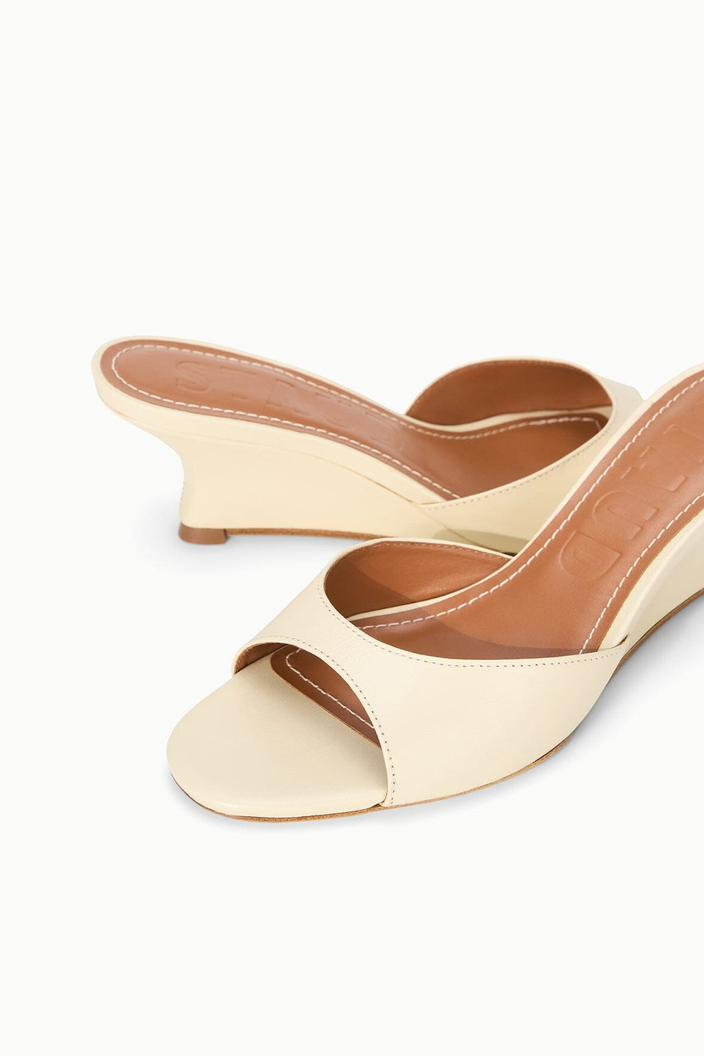 Staud Brigitte Wedge Shoes - Cream