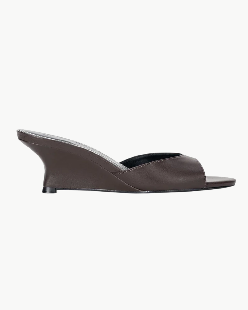 Staud Brigitte Wedge Mule - Espresso