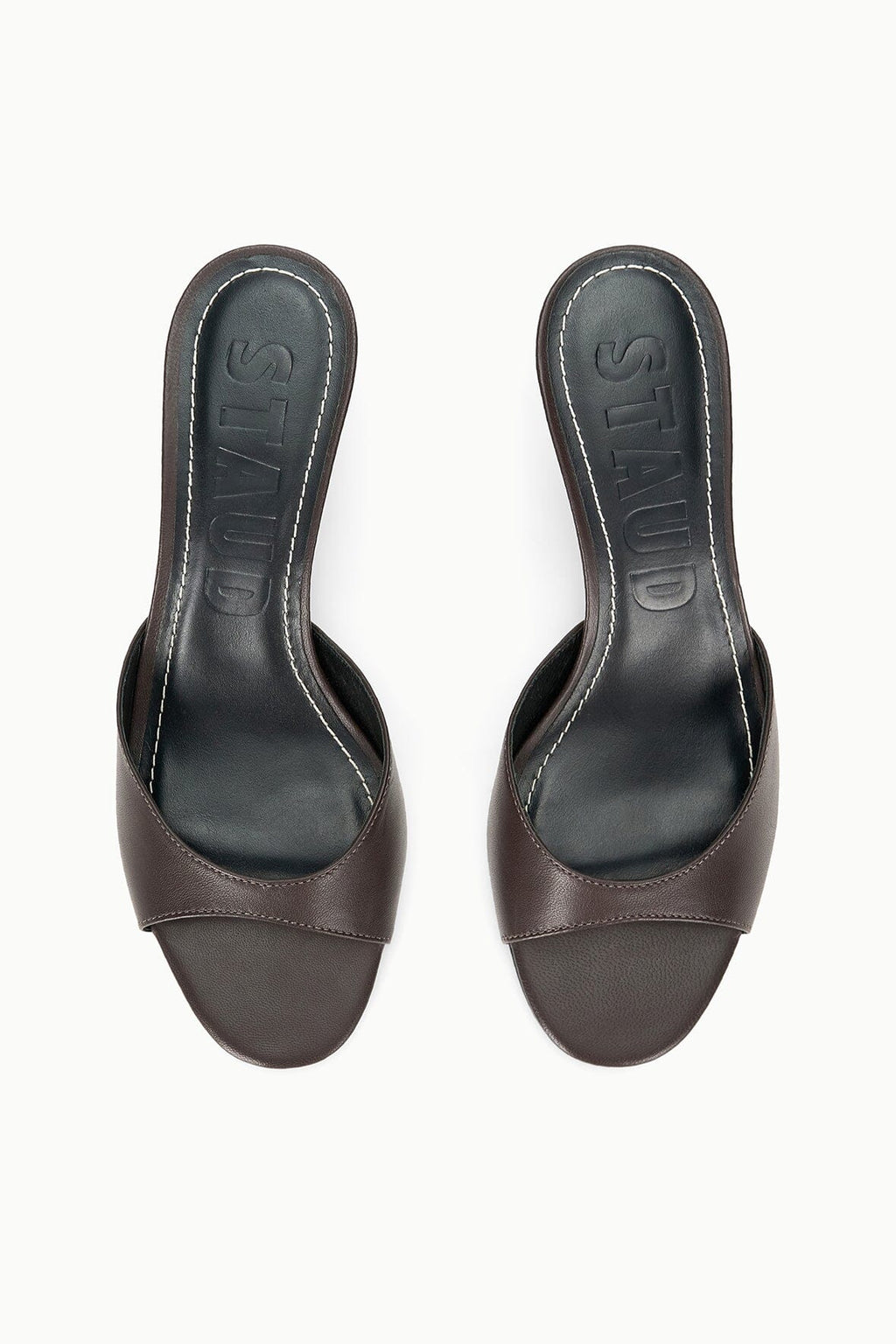 Staud Brigitte Wedge Mule - Espresso