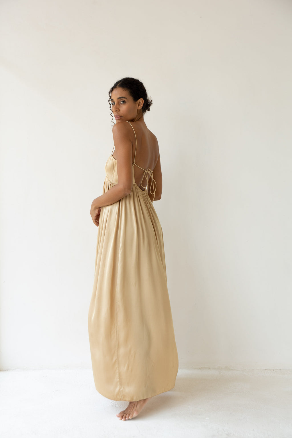Bahhgoose Rio Dress - Sand
