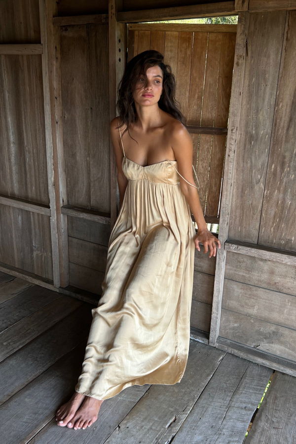 Bahhgoose Rio Dress - Sand