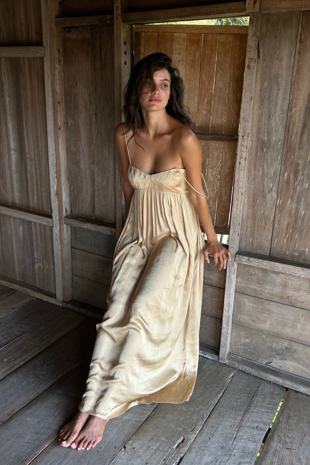 Bahhgoose Rio Dress - Sand