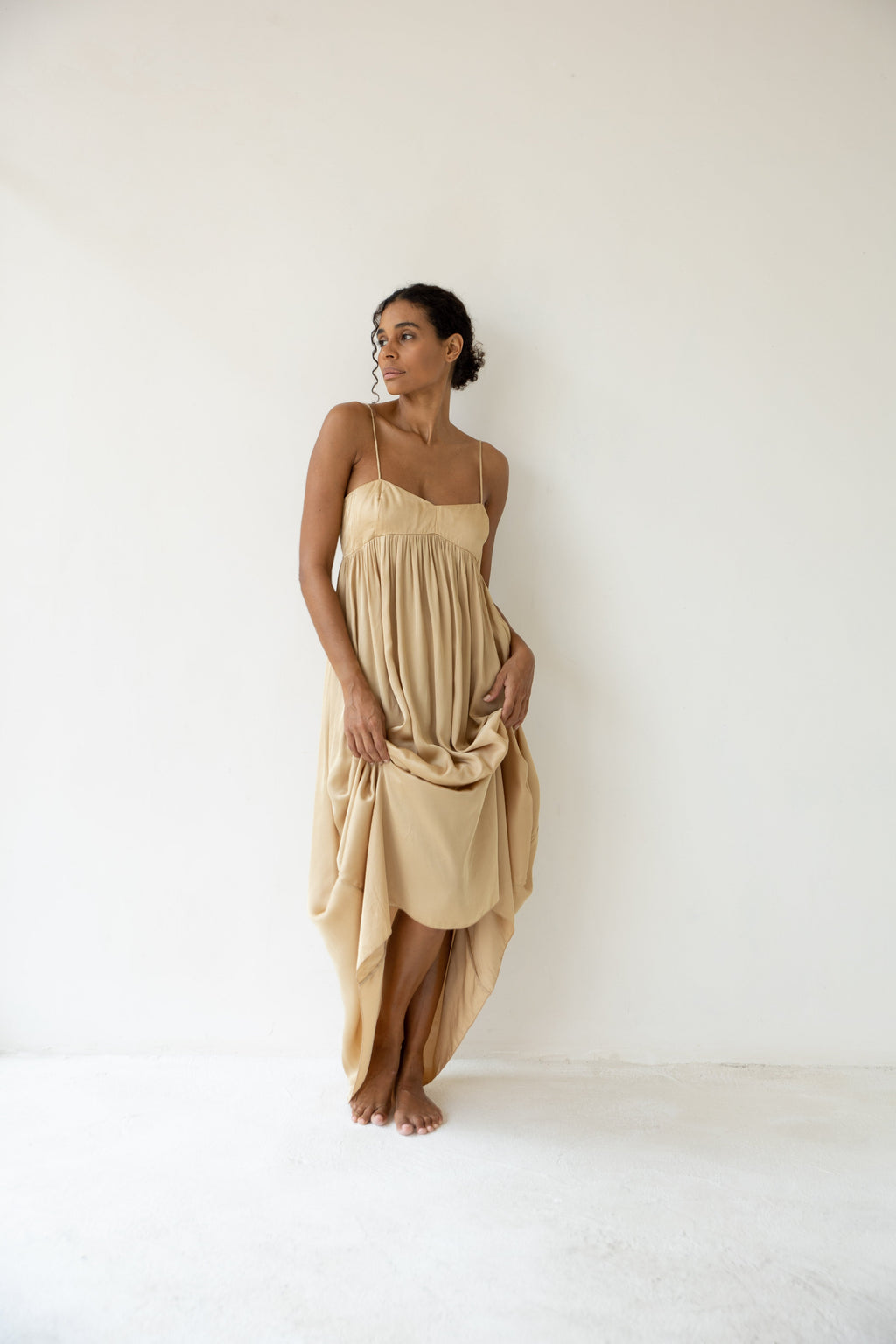 Bahhgoose Rio Dress - Sand