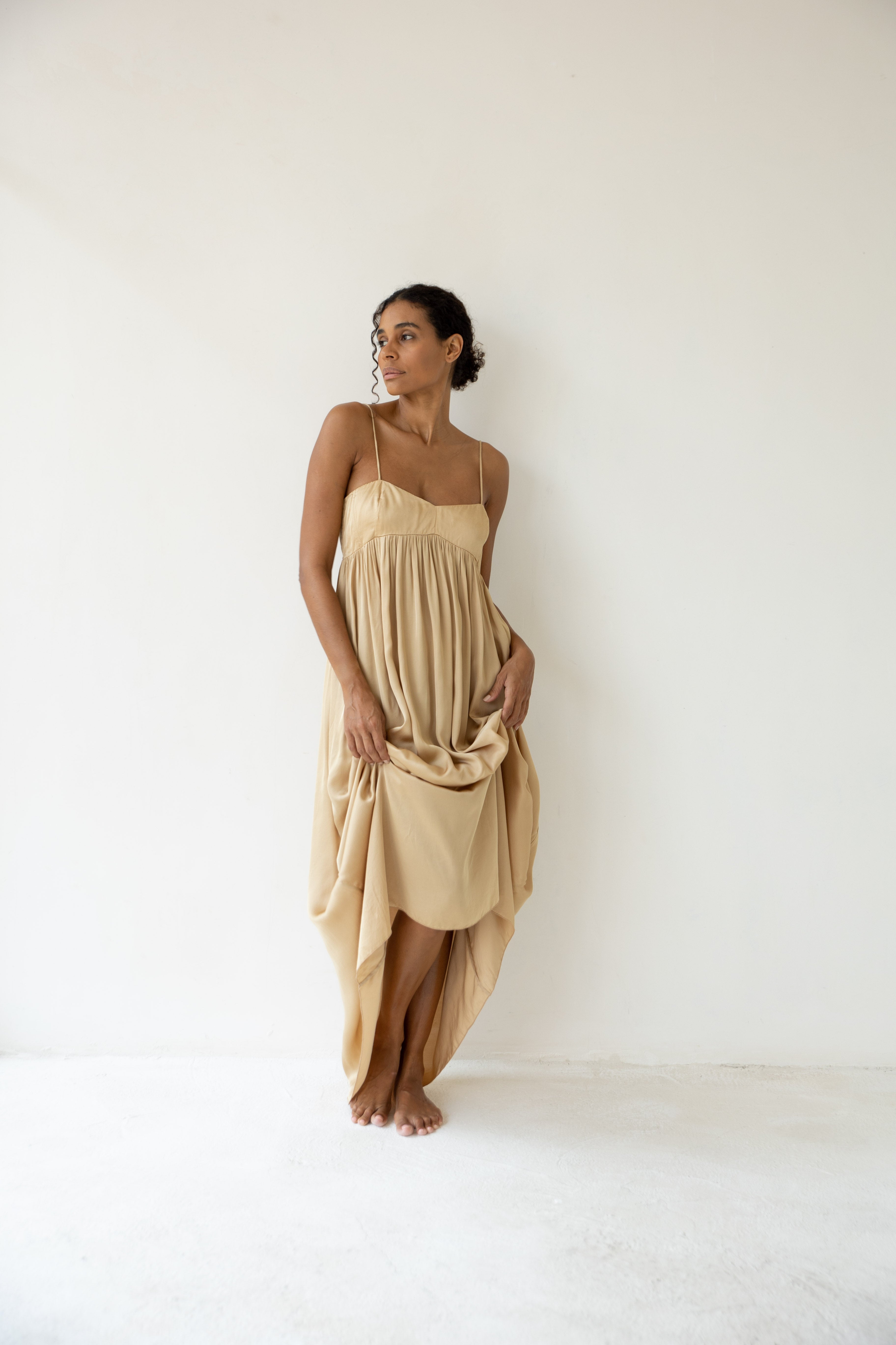 Bahhgoose Rio Dress - Sand