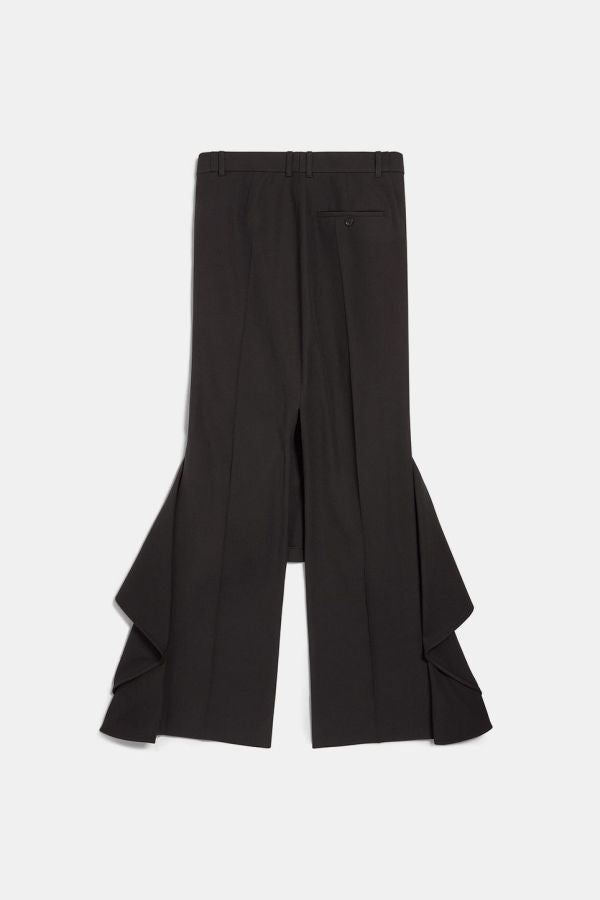 Balenciaga Deconstructed Godet Skirt - Black