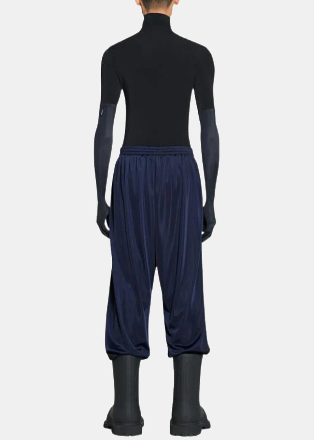Balenciaga Drop-Crotch Trousers - Navy
