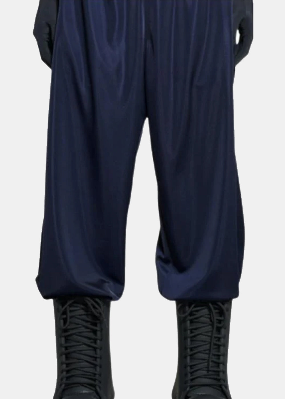 Balenciaga Drop-Crotch Trousers - Navy