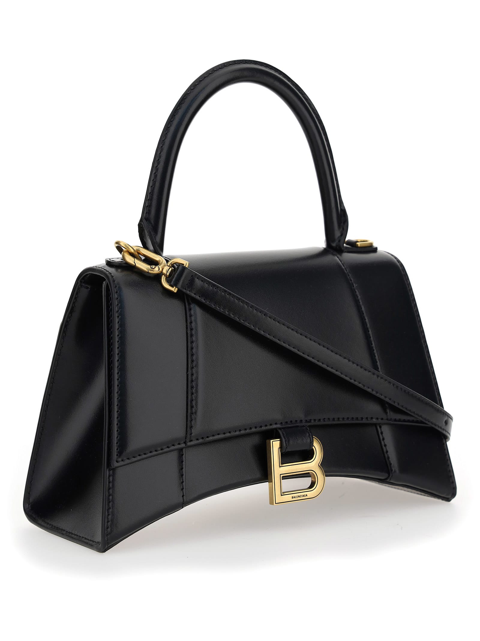 Balenciaga Hourglass Handbag - Black