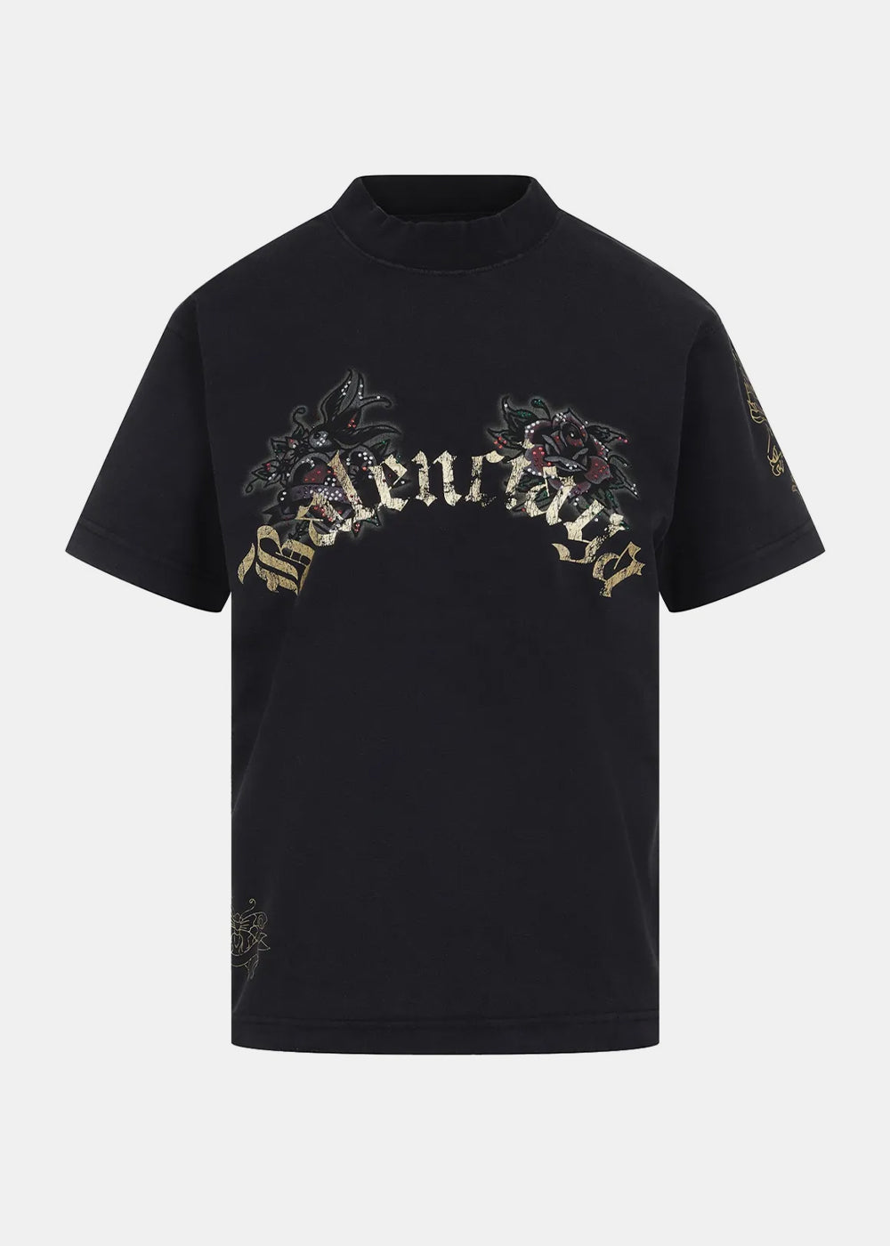 Balenciaga Tacky Tattoo T-Shirt - Washed Black