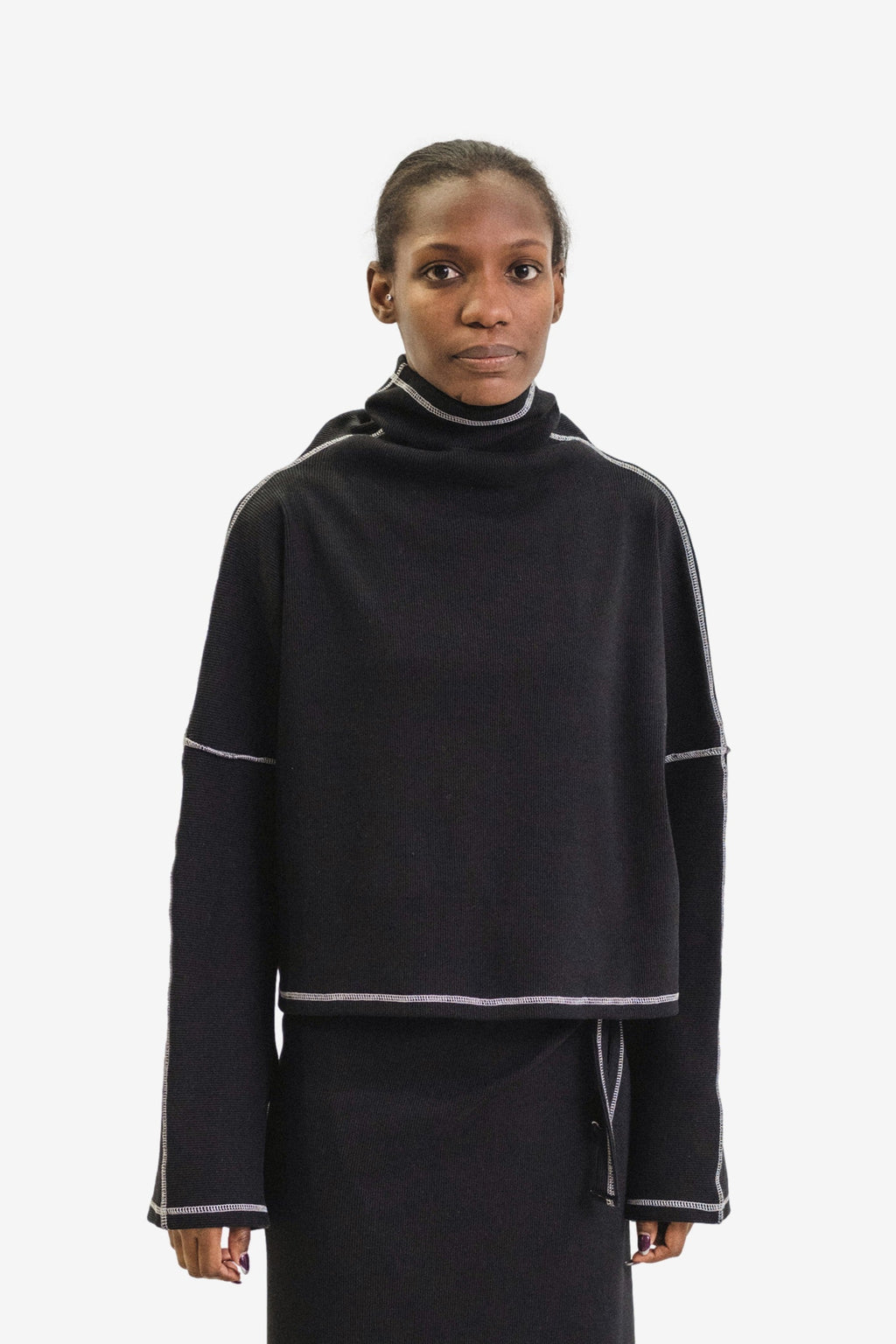 Baserange Camer Turtleneck - Black