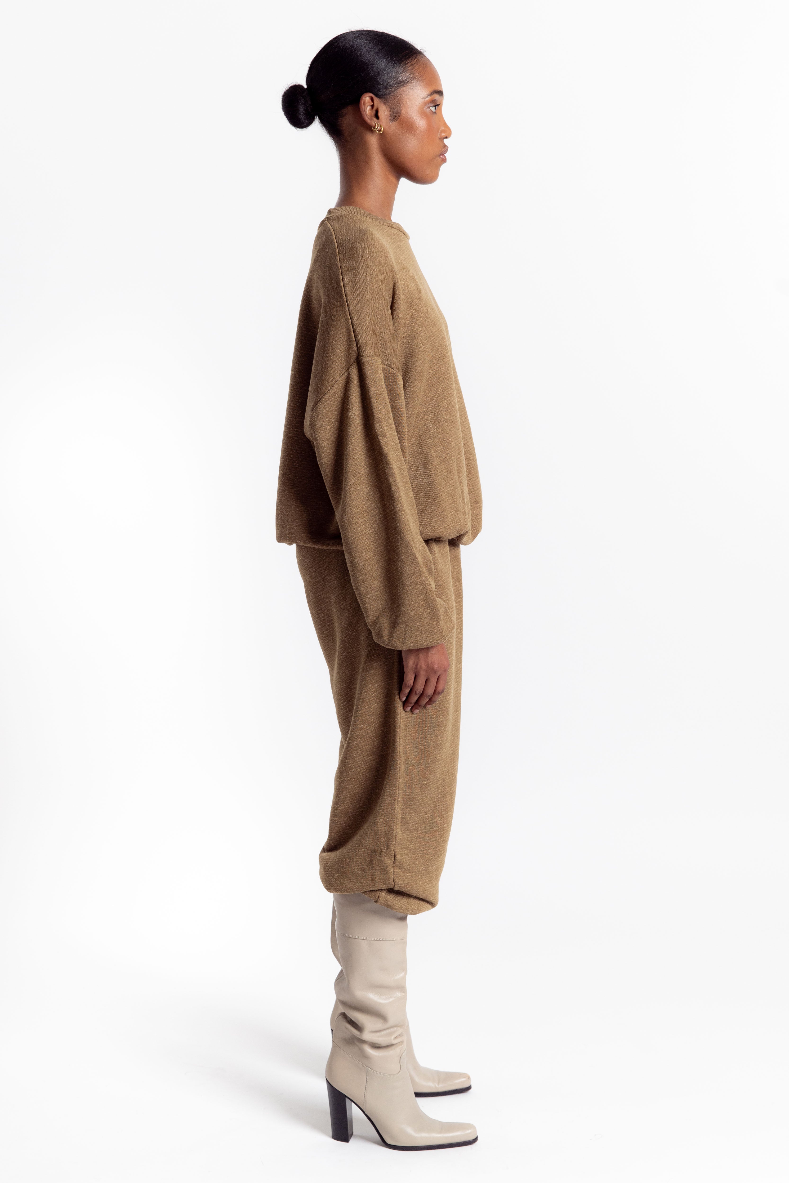 Baserange Ran Pants - Stone Green