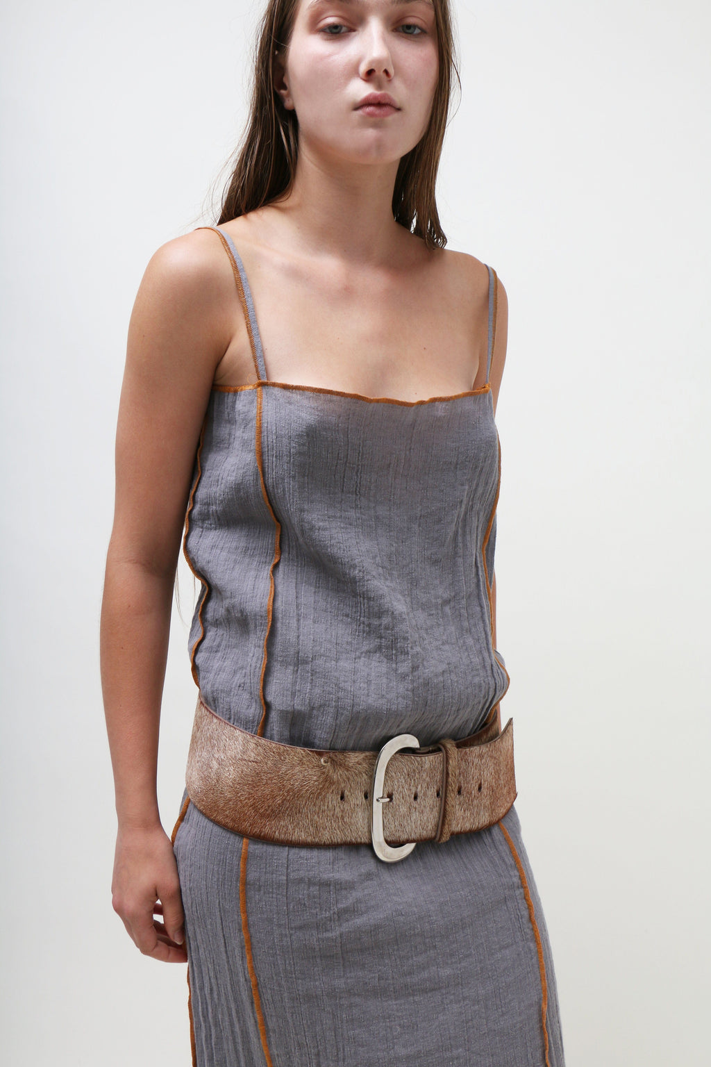 Baserange Shok Slip Dress - Grey