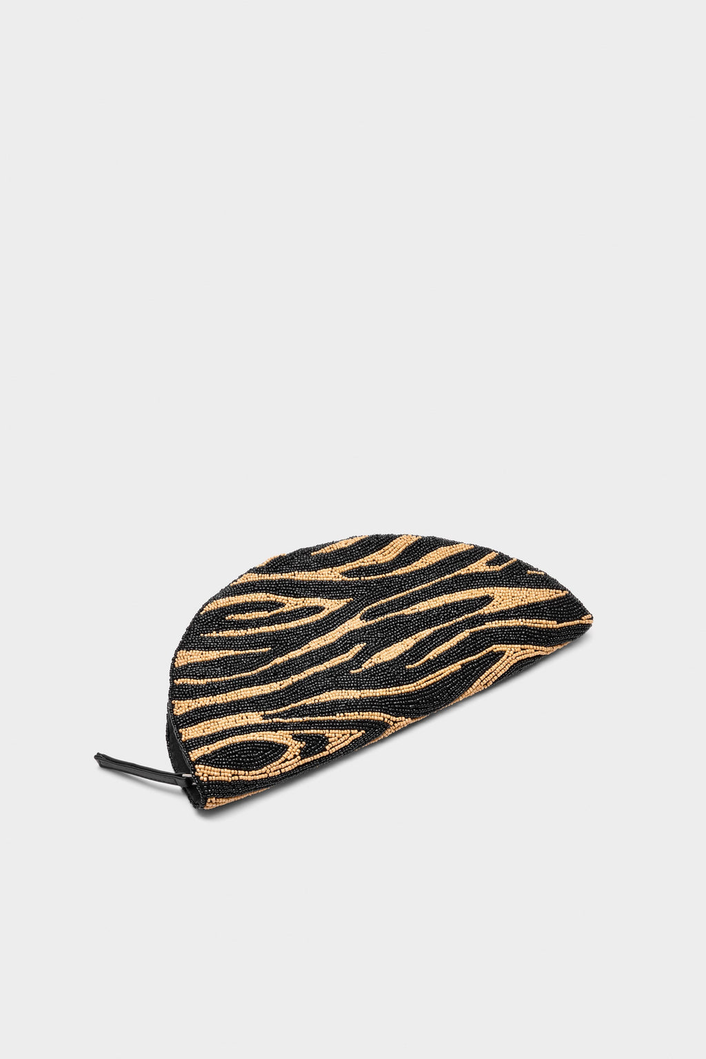 Simon Miller Beaded Lune Clutch - Brown Zebra