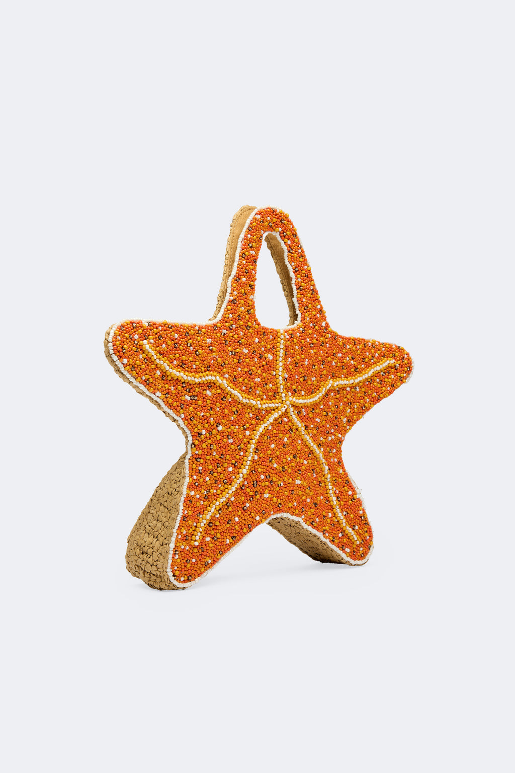 Simon Miller Beaded Starfish Bag - Orange/Natural