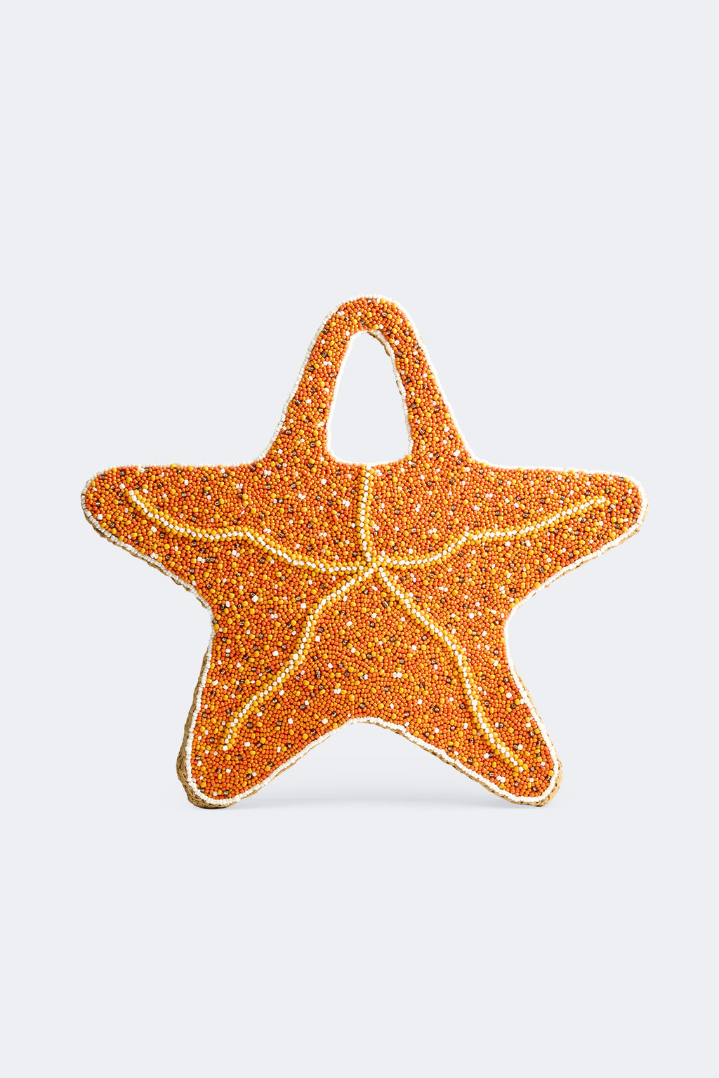 Simon Miller Beaded Starfish Bag - Orange/Natural