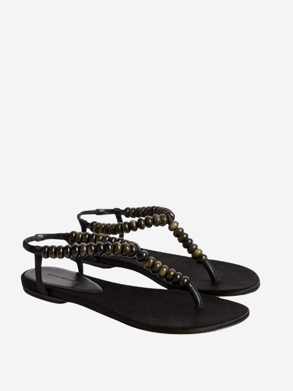 Le Monde Béryl Beaded Thong Sandal