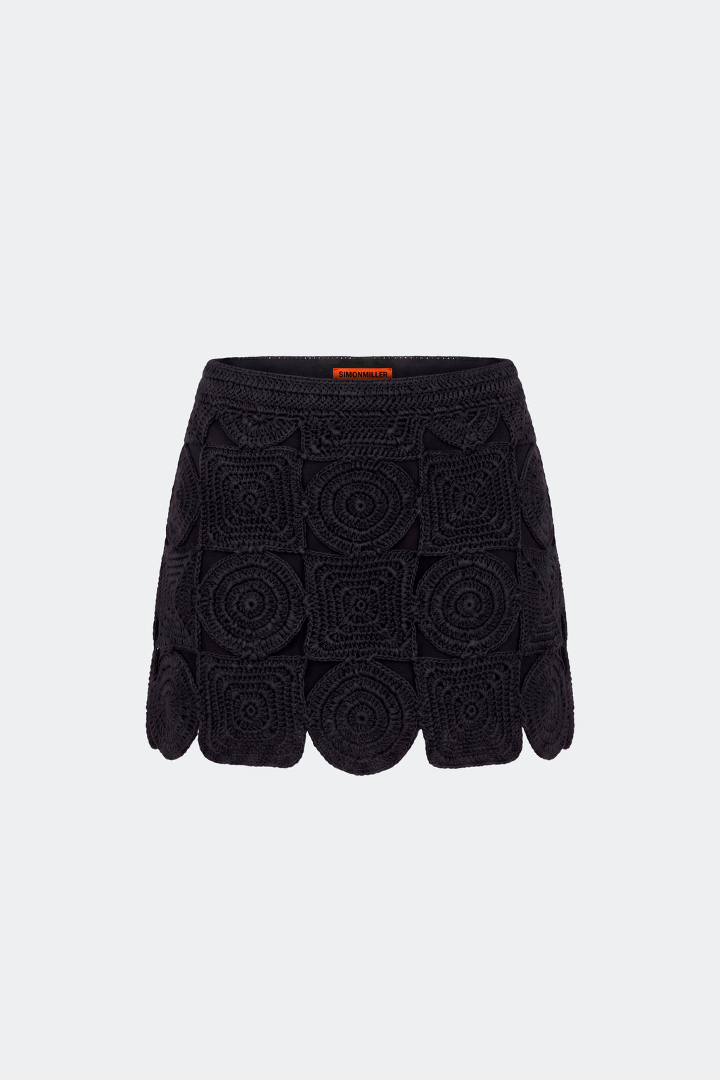 Simon Miller Beep Beep Multi-Shape Mini Skirt - Black