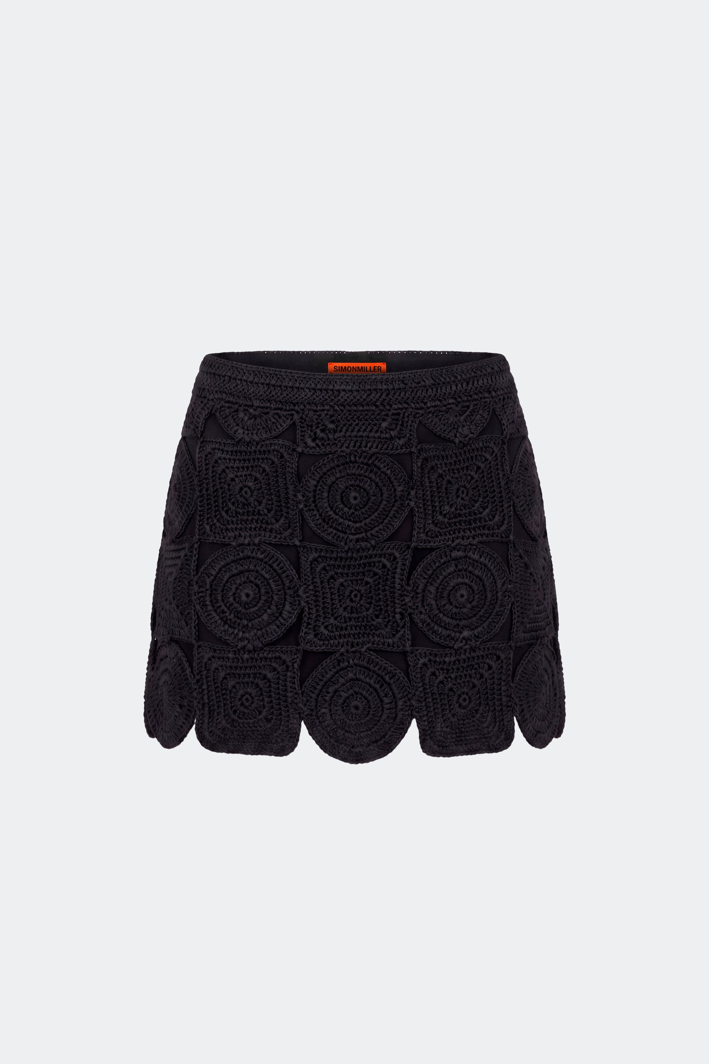 Simon Miller Beep Beep Multi-Shape Mini Skirt - Black