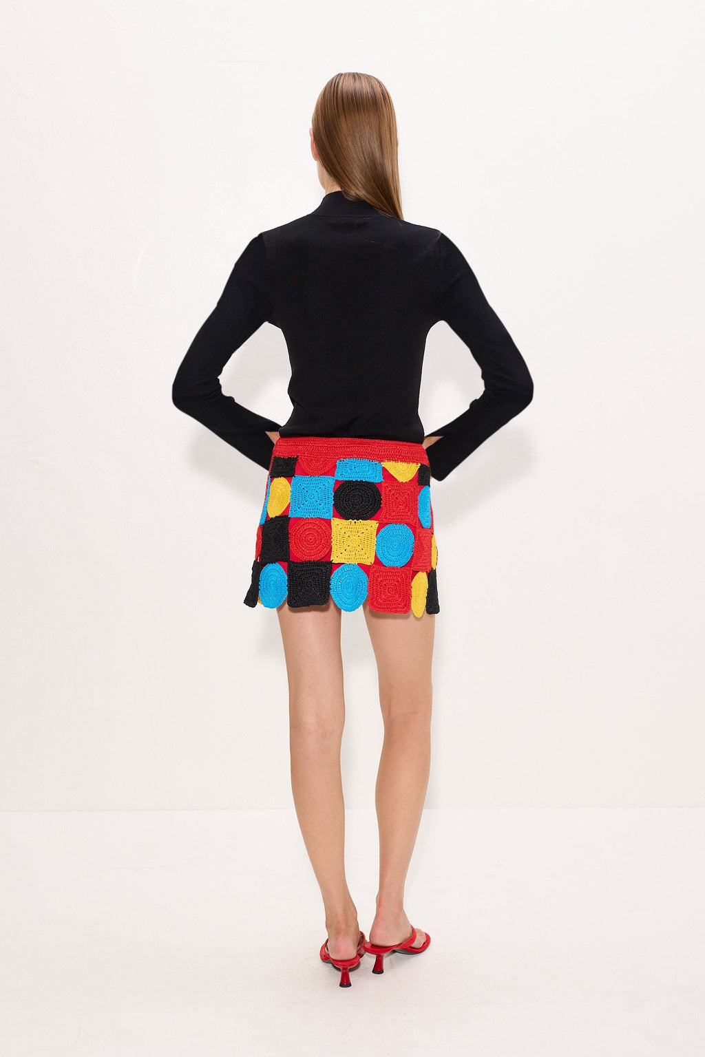 Simon Miller Beep Beep Mini Skirt - Primary Multi-Shape