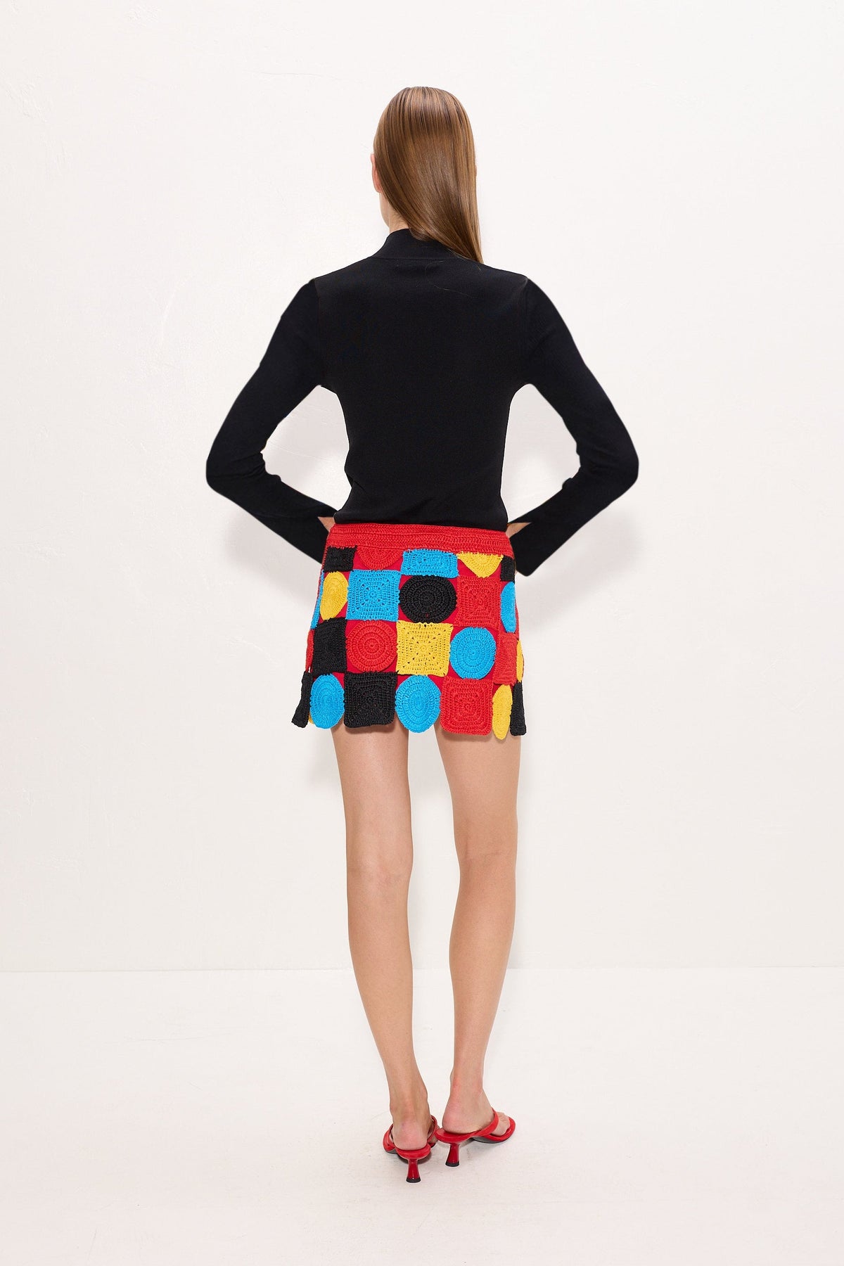 Simon Miller Beep Beep Mini Skirt - Primary Multi-Shape