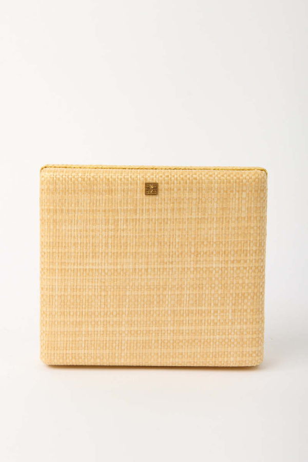 Totême Raffia Clutch
