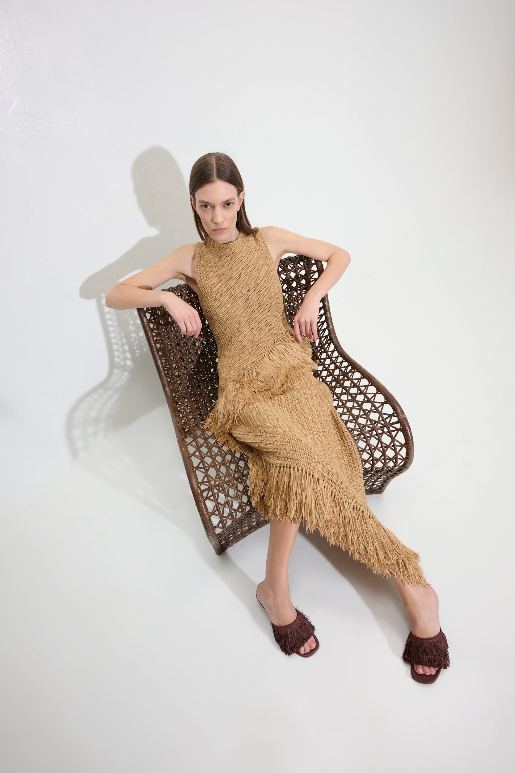 Simon Miller Beja Crochet Dress - Natural