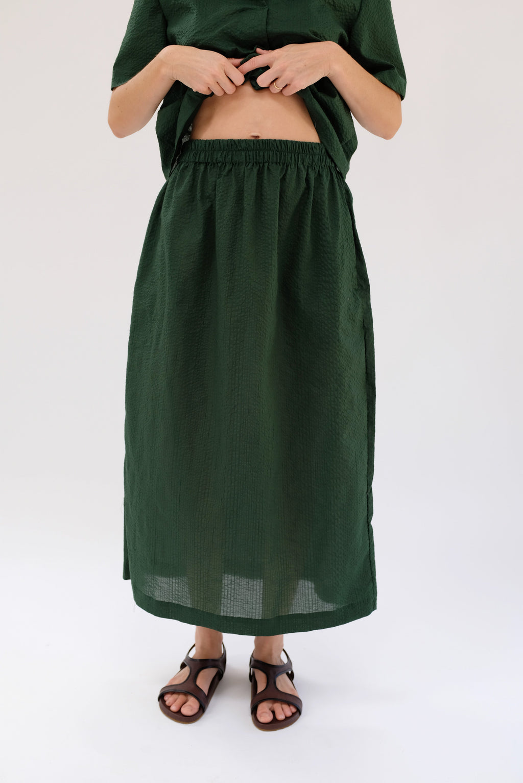 Beklina Basic Skirt - Pine