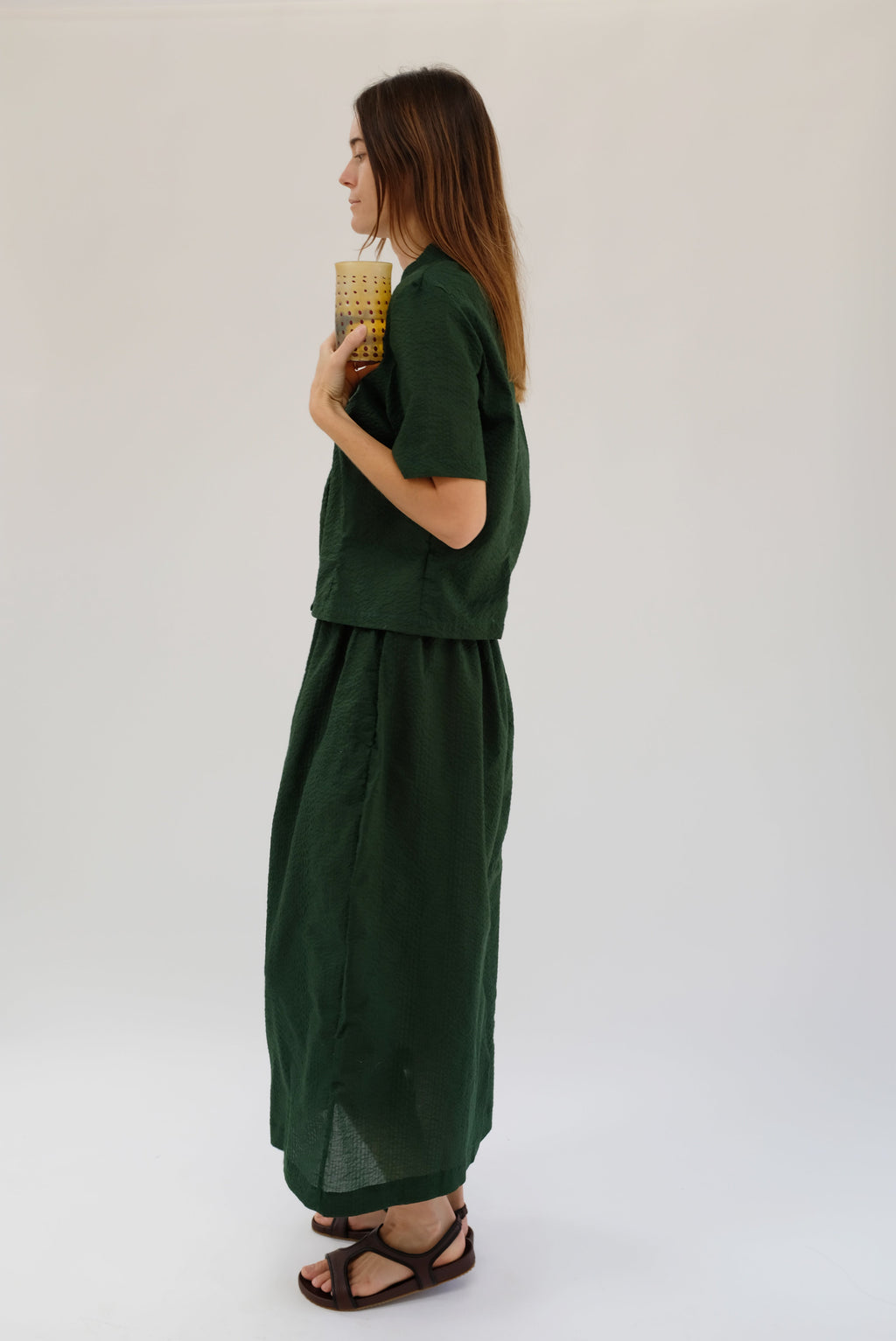 Beklina Basic Skirt - Pine