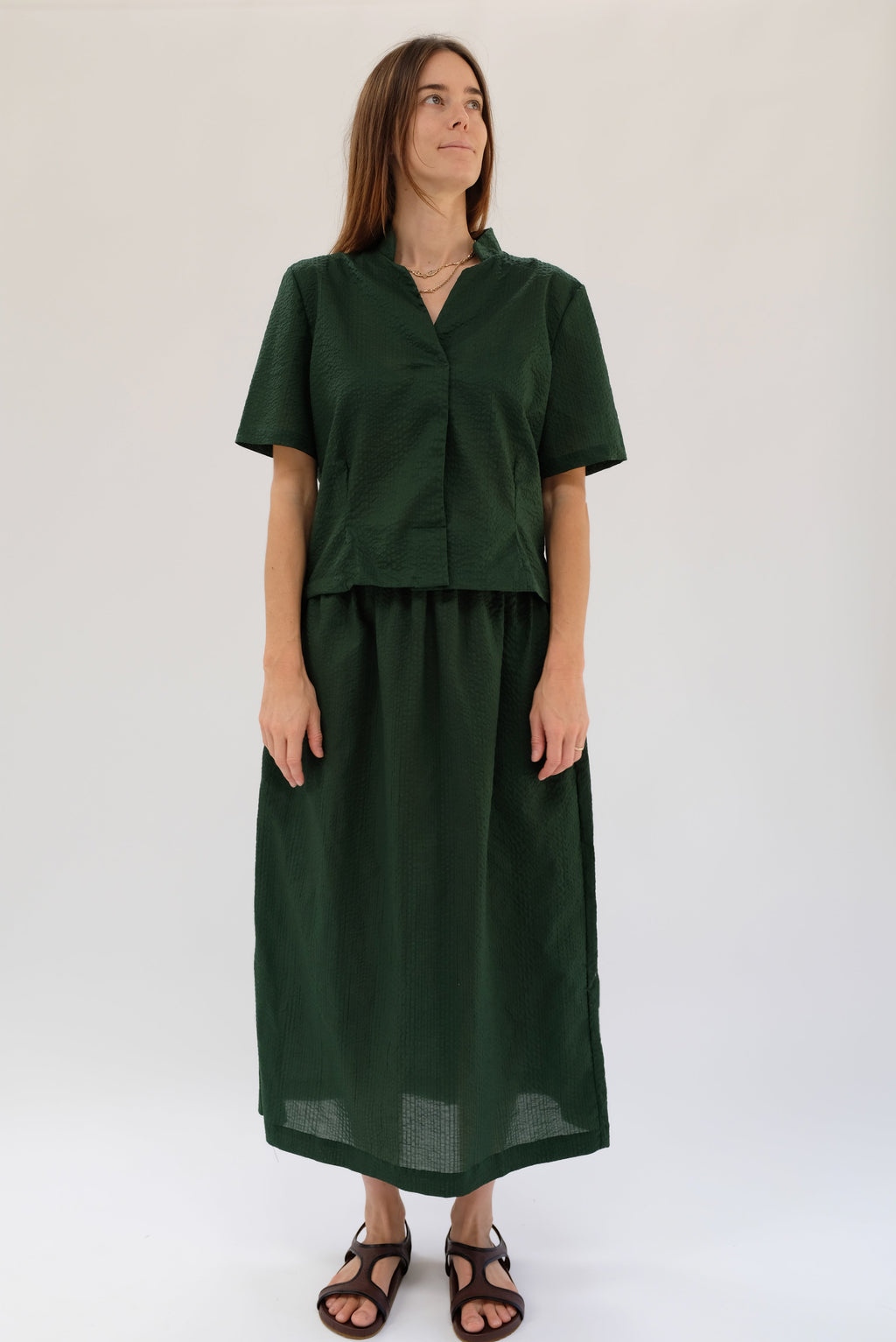 Beklina Basic Skirt - Pine