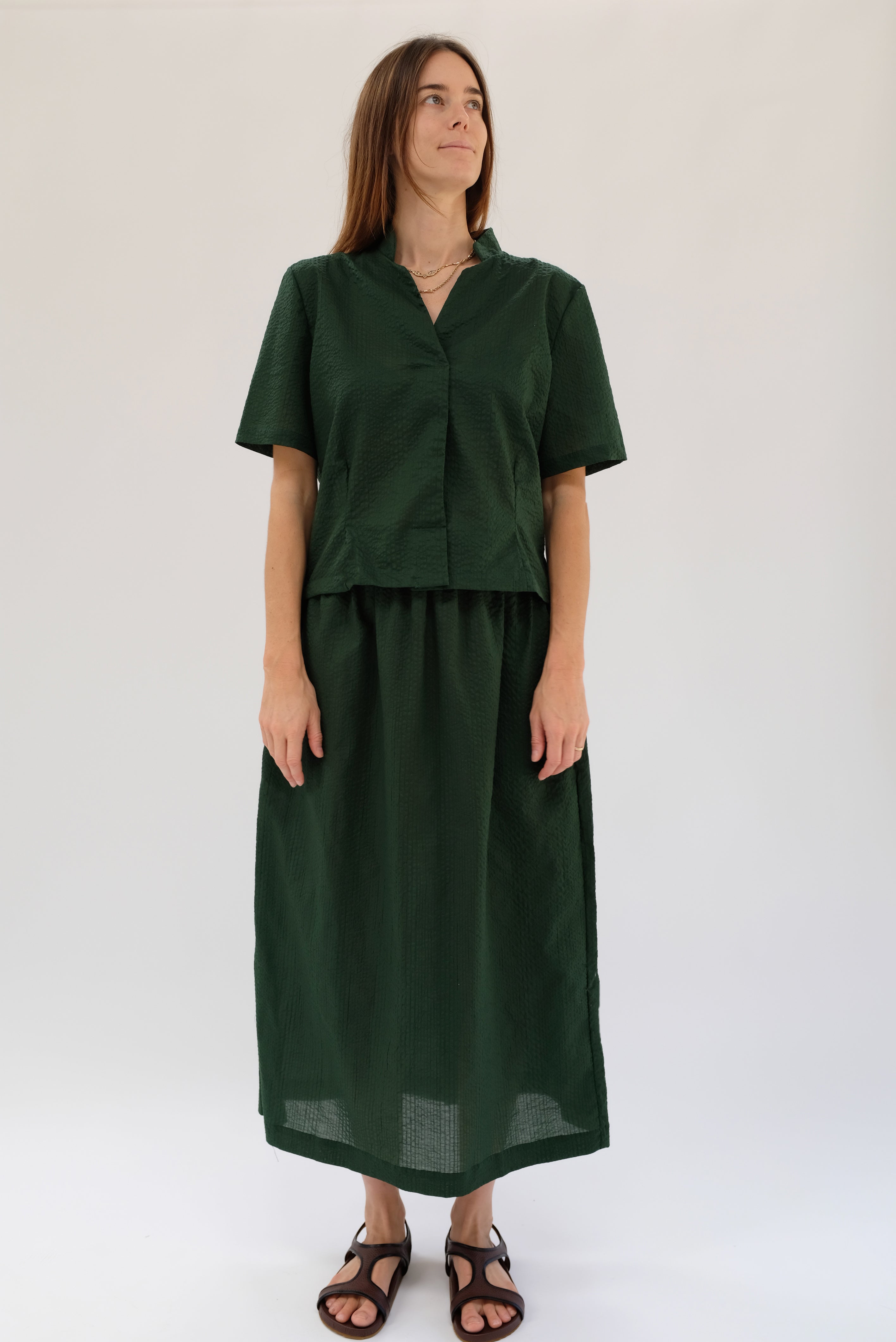 Beklina Basic Skirt - Pine