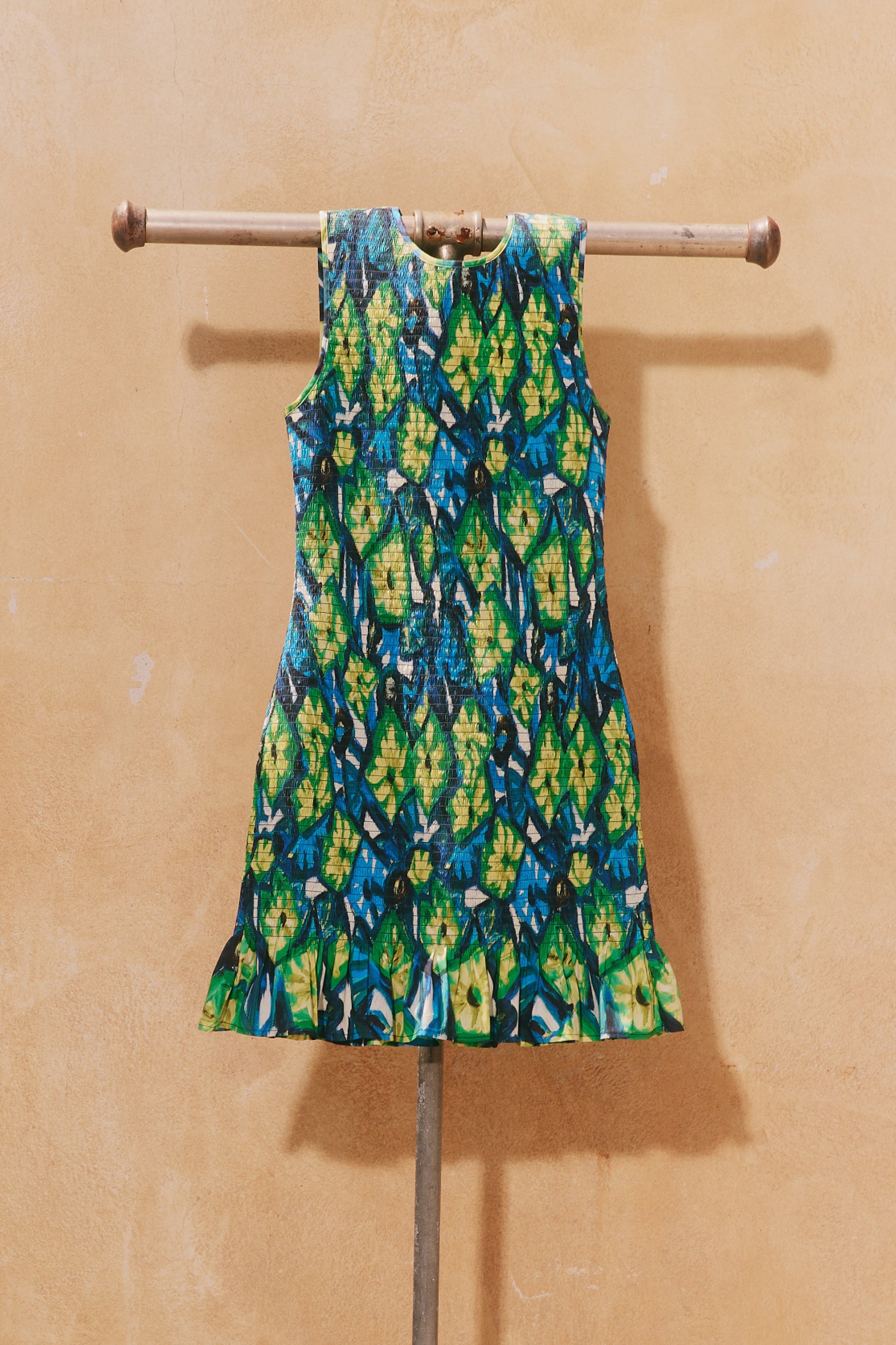 Simon Miller Belle Smocked Mini Dress - Abstract Floral