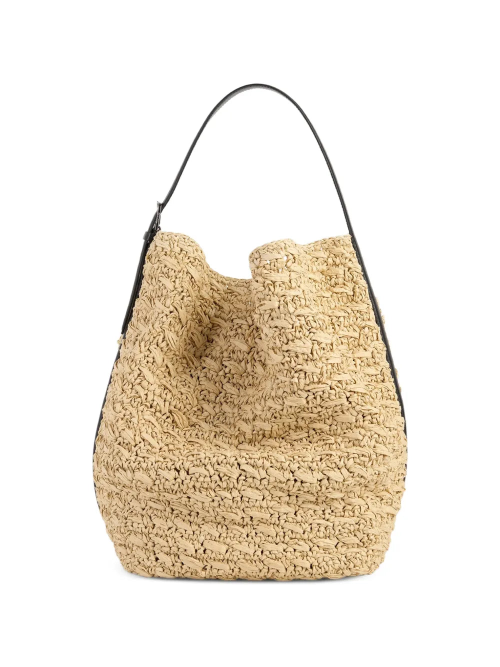 Totême Belted Paper Raffia Tote