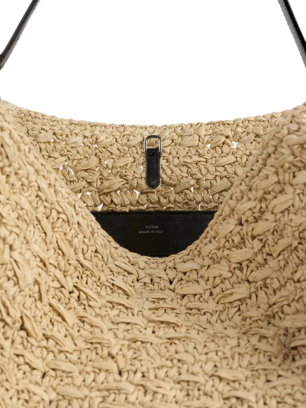 Totême Belted Paper Raffia Tote